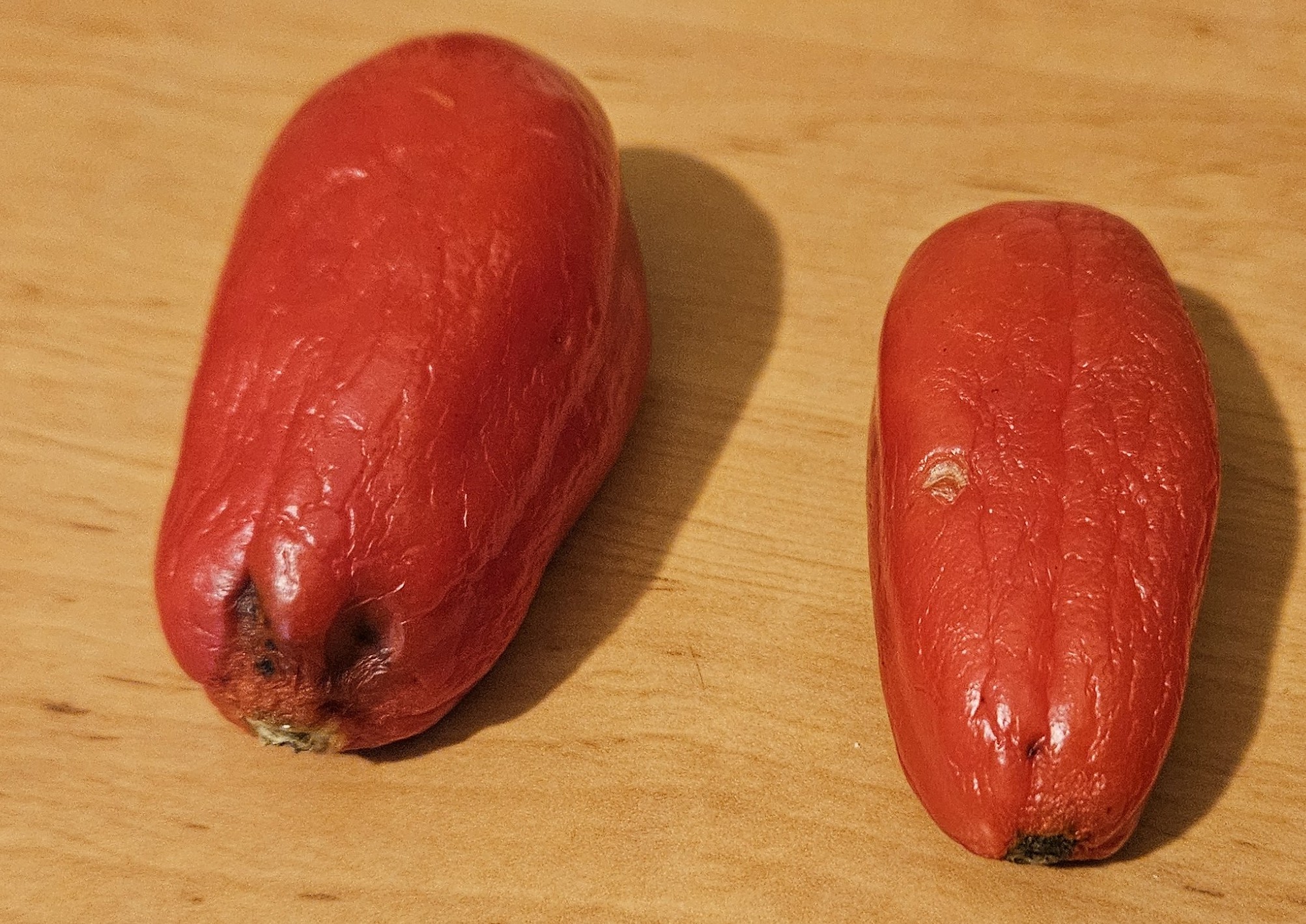 Pomarszczone, ale wciąż smakowały dobrze